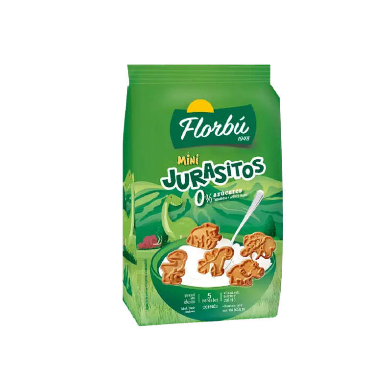 Міні-Печня БЕЗ САХАРА Florbu Mini Jurasitos 0% azucares 400 г Іспанія
