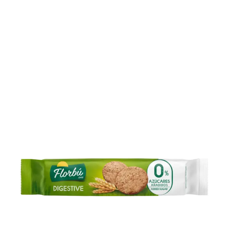 Печиво Digestive БЕЗ САХАРА Florbu 0% azucares 150 г Іспанія