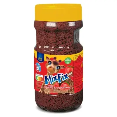 Какао дитяче із шоколадно-полуничним смаком Mix Fix Cao Kruger 375 г Польща