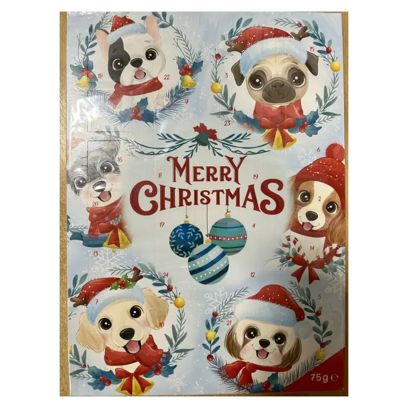 Шоколадний адвент-календар Merry Christmas Польща 75г