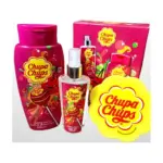 Подарунковий набір з ароматом вишні Chupa Chups для душу (Гель, міст і мочалка) Великобританія