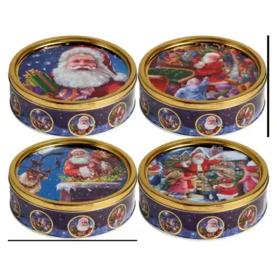Печиво вершкове Jacobsens Bakery Nostalgic Santa в ж/б 340 г Данія