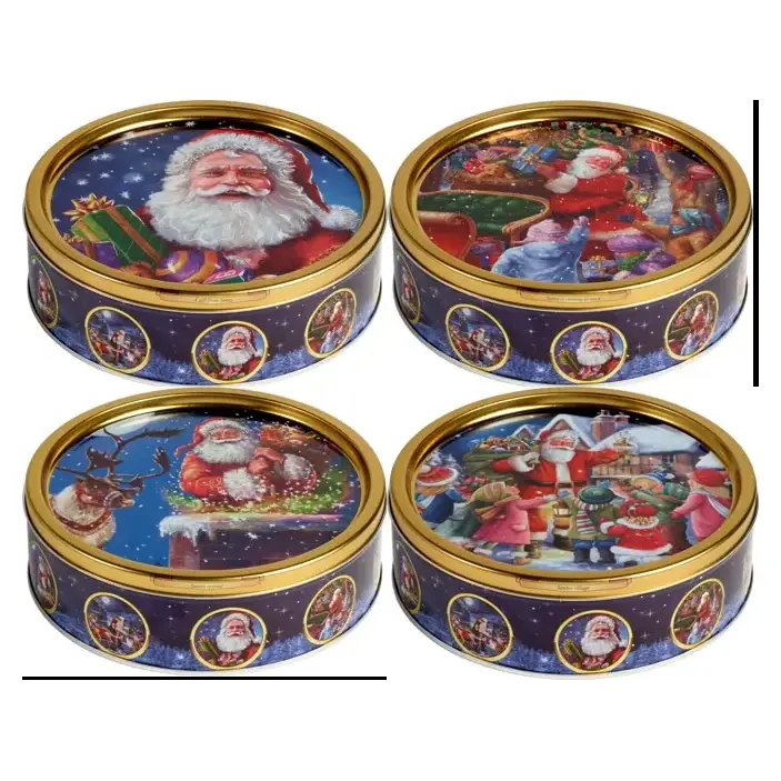 Печиво вершкове Jacobsens Bakery Nostalgic Santa в ж/б 340 г Данія