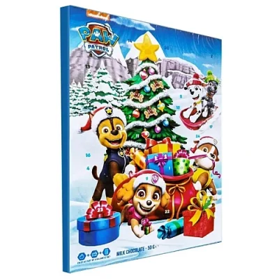 Шоколадний адвент-календар PAW PATROL 50 г