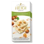 Шоколад білий карамелізований із суцільним фундуком Heidi Golden Hazelnuts 100 г Румунія