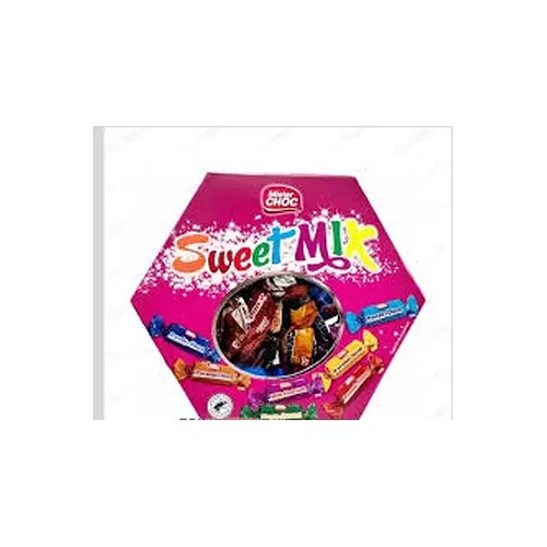 Шоколадні цукерки асорті Sweet Mix MISTER CHOC 7 смаків 224 г Німеччина