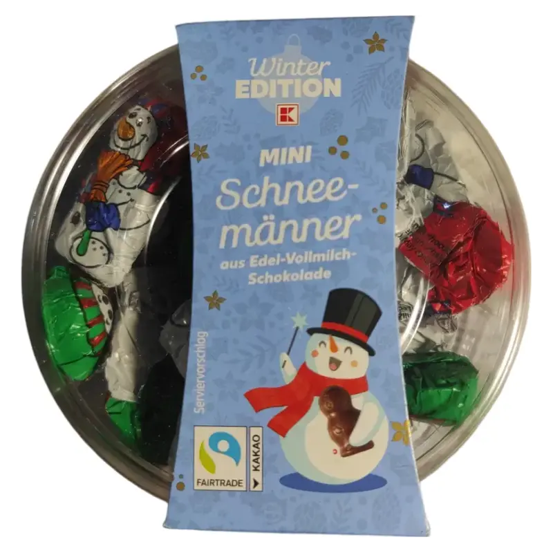 Набір Шоколадних Сніговики Winter Edition Mini Wichtel 125 г Німеччина