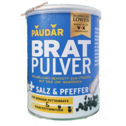 Рослинний жир для смаження із сіллю та чорним перцем Brat Pulver 175 г Німеччина