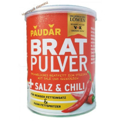 Рослинний жир для смаження із сіллю та чилі Brat Pulver 175 г Німеччина