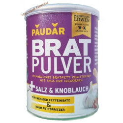 Рослинний жир для смаження із сіллю та часником Brat Pulver 175 г Німеччина