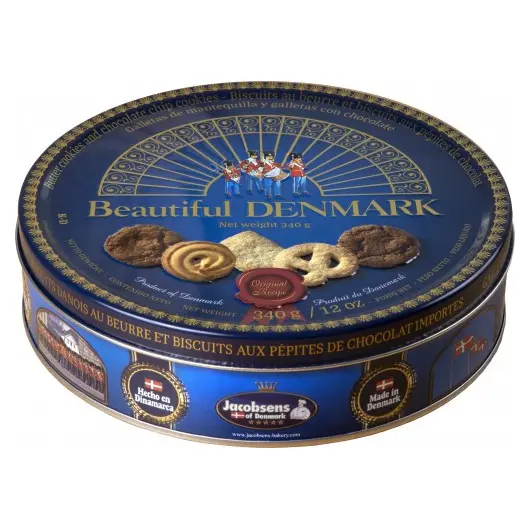 Печиво данське асорті Beautiful Denmark у ж/б 340 г Данія