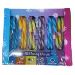 Льодяники Різдвяна Палиця БЕЗ ГЛЮТЕНА Becky’s 12 Candy Canes (12×12г) 144г Нідерланди