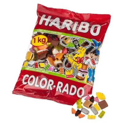 Желейні цукерки Haribo Color-Rado Німеччина 1 кг