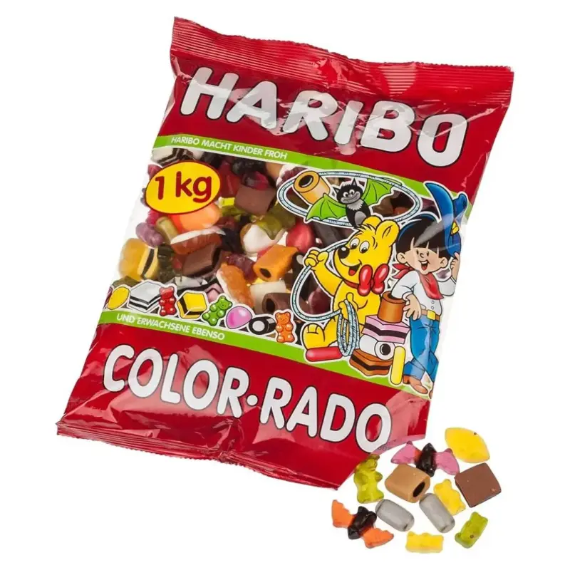 Желейні цукерки Haribo Color-Rado Німеччина 1 кг