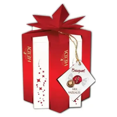 Шоколадні цукерки Праліне з Фундуком Heidi Pralines 140 г Румунія
