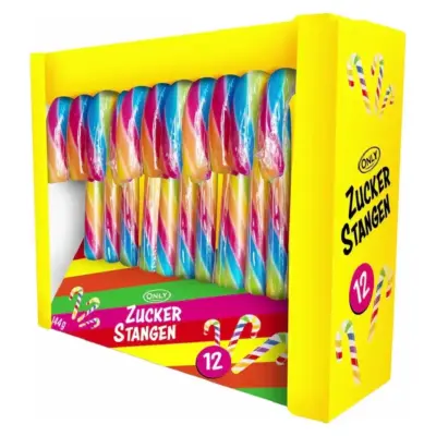 Цукерки (карамель) Палиця ONLY ZUCKER STANGEN (12x12 г) 144 г Австрія
