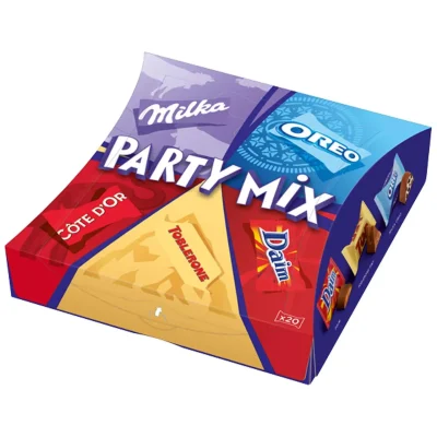 Шоколадні цукерки від Milka Party Mix 159 г Швейцарія