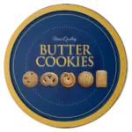 Печиво вершкове Butter Cookies Finest Quality в ж/б Данію 454 г