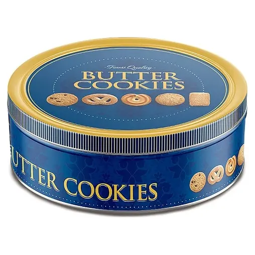Печиво вершкове Butter Cookies Finest Quality в ж/б Данію 454 г
