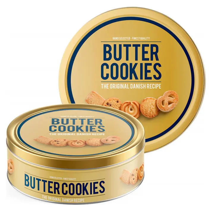 Печиво вершкове Butter Cookies Finest Quality в ж/б Данію 454 г