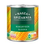 Кукурудза солодка консервована Nasza spizarnia, 340 г/285г Польща