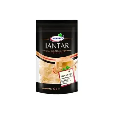 Сир тертий Бурштин Mlekpol Jantar 40 г Польща