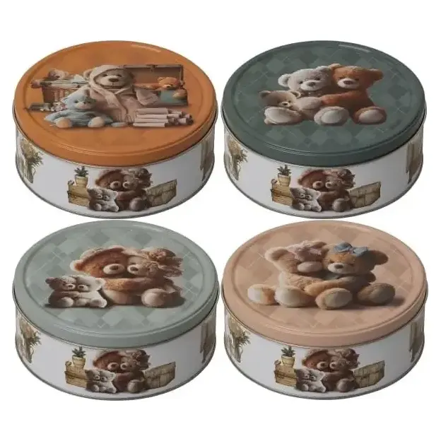 Печиво вершкове Милі Ведмедики Cute Teddies Danish Butter Cookies ж/б 150 г Данія