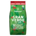 Кава в зернах 100% Арабіка Dallmayr BIO/ORGANIC Gran Verde Cafe Crema 750г Німеччина
