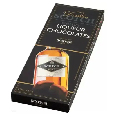 Шоколадні цукерки з лікером Шотландський Віскі Doulton Whisky Scotch Liqueur Німеччина 150 г