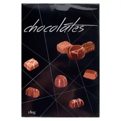 Шоколадні цукерки Асорті 10 видів Piasten Chocolates Schwartz Німеччина 180 г