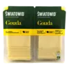 Сир у пластинках Gouda Swiatowid без консервантів 500 г (2 х 250 г) Польща