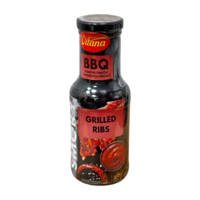 Соус Барбекю для реберців гриль Vitana BBQ Grilled Ribs 230 г Чехія