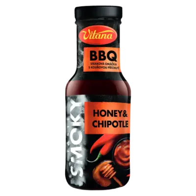 Соус для стейків із медом і копченим перцем Vitana Honey & Chipotle 230 г Чехія
