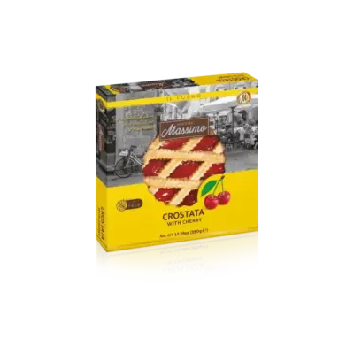 Тарт (Пиріг) з вишневим Maestro Massimo Crostata whith Cherry 350 г Італія