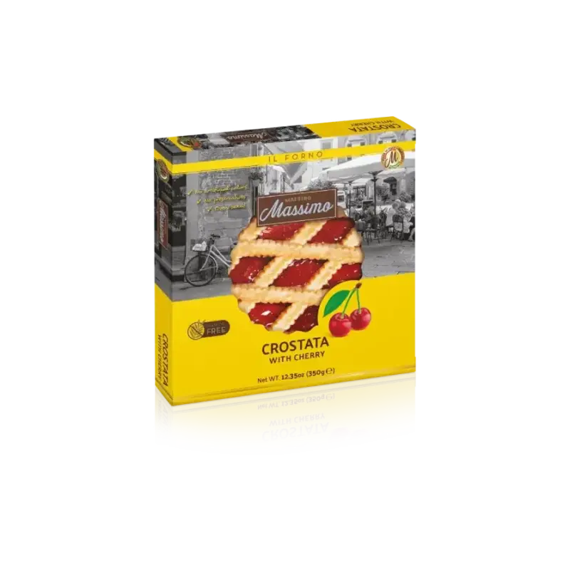 Тарт (Пиріг) з вишневим Maestro Massimo Crostata whith Cherry 350 г Італія