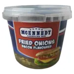 Хрусткий смажений лук зі смаком бекону Fried Onions Bacon Flavoured 100 г Німеччина