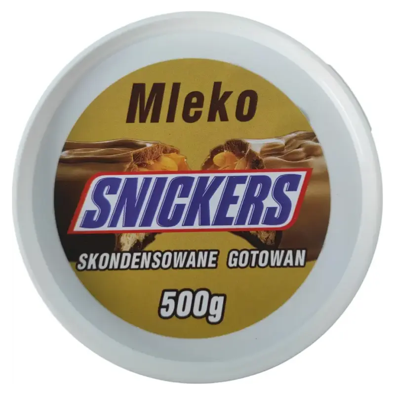 Молочно-варена згущена паста (крем) SNICKERS mleko skondensowane gotowan Польща 500 г