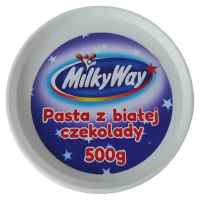 Шоколадно-ванільна паста (крем) Milky Way Pasta z biatej czekolady Польща 500 г
