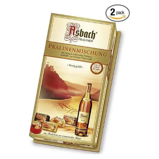 Цукерки шоколадний мікс з бренді Asbach Pralinenmischung 125 г Німеччина