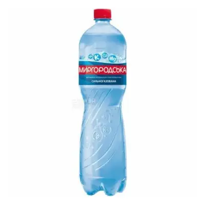 Вода сильногазована Мірголинська 1,5л ПЕТ