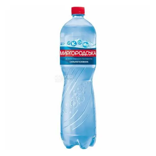 Вода сильногазована Мірголинська 1,5л ПЕТ