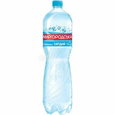 Вода слабогазована лагіндова Мірголиська 1,5 л ПЕТ