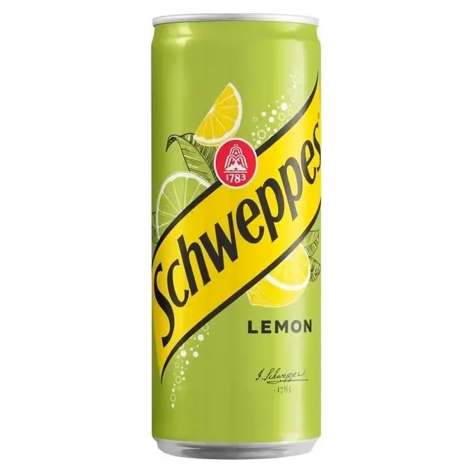 Напій Schweppes лимон 0,33 л ж/б Польща