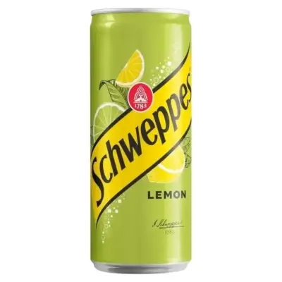 Напій Schweppes лимон 0,33 л ж/б Польща
