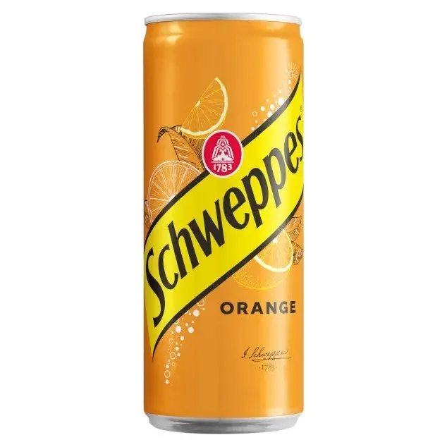 Напій Schweppes апельсин 0,33 л ж/б Польща
