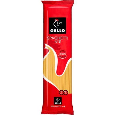 Макаронні вироби Спагеті No3 Gallo Spaghetti No3 450 г Іспанія