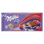 Шоколад MILKA Strawberri Yoghurt (Полуничний йогурт) Швейцарія 100 г
