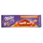 Шоколад Milka Toffee Wholenut (з карамеллю та суцільним фундуком) 300 г Швейцарія