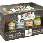Цукерки з чорного шоколаду Пляшки з Ромом Abtey Rhum Arrange 155 г Франція