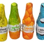 Цукерки з чорного шоколаду Пляшки з Ромом Abtey Rhum Arrange 155 г Франція